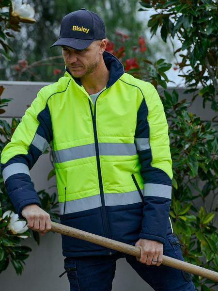 Hi vis puffer jacket nz deals