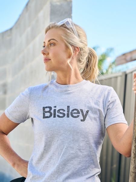 Women's cotton Bisley logo tee - BKTL064 - Bisley Workwear