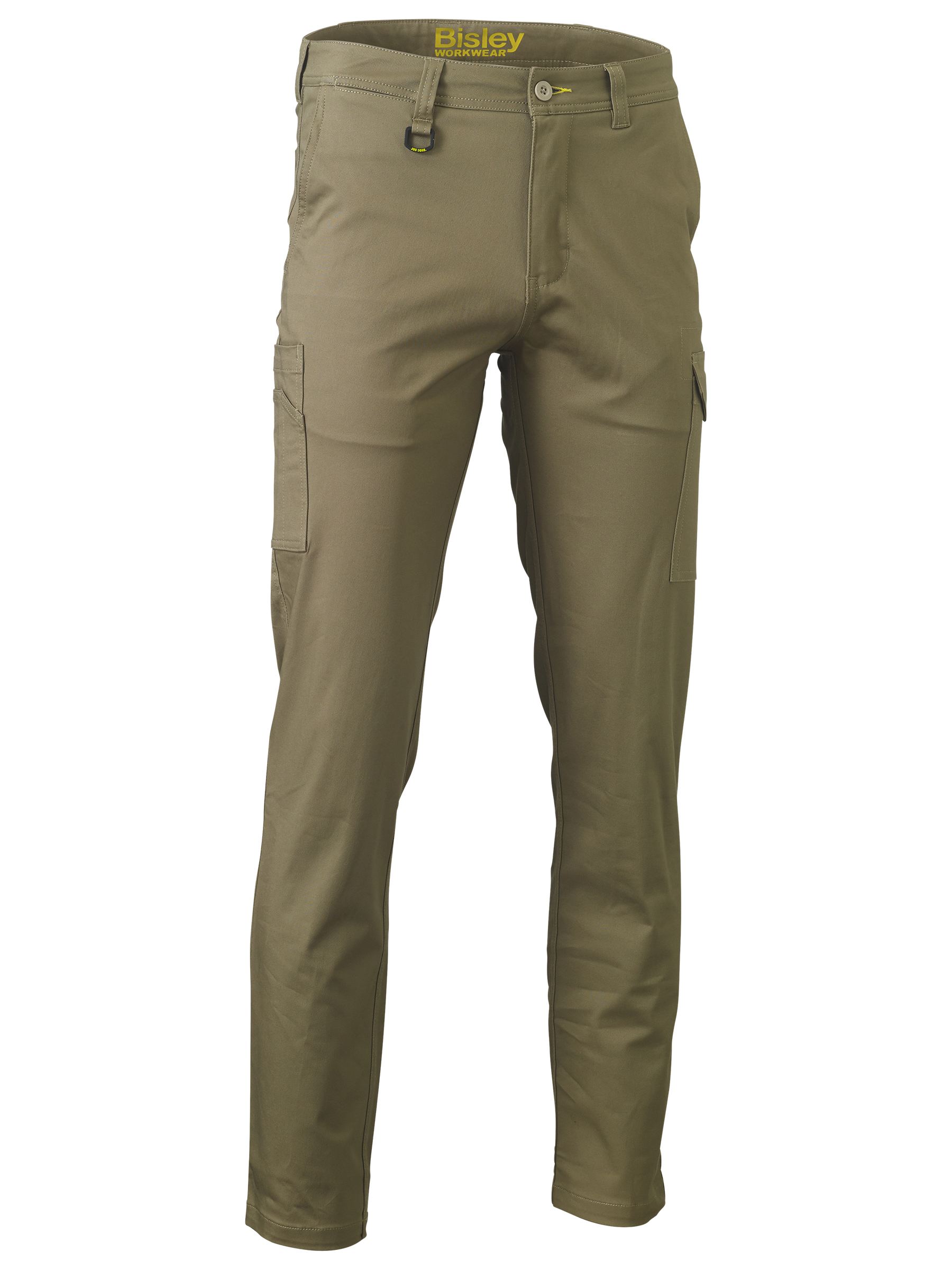 Modern fit stretch cotton drill cargo pants - BPC6008 - Bisley Workwear