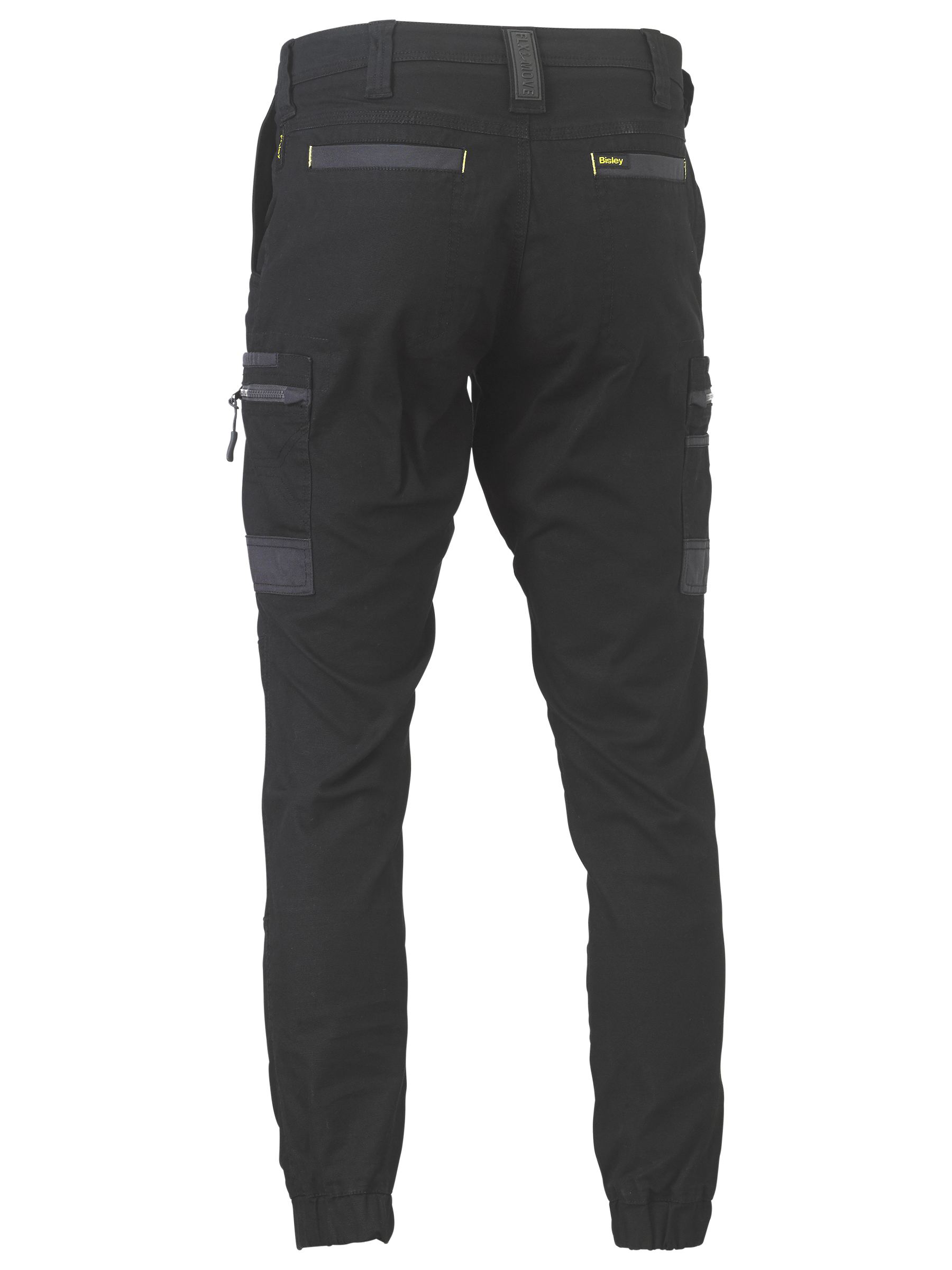 Flx and Move™ modern fit stretch cargo cuffed pants - BPC6334 - Bisley ...
