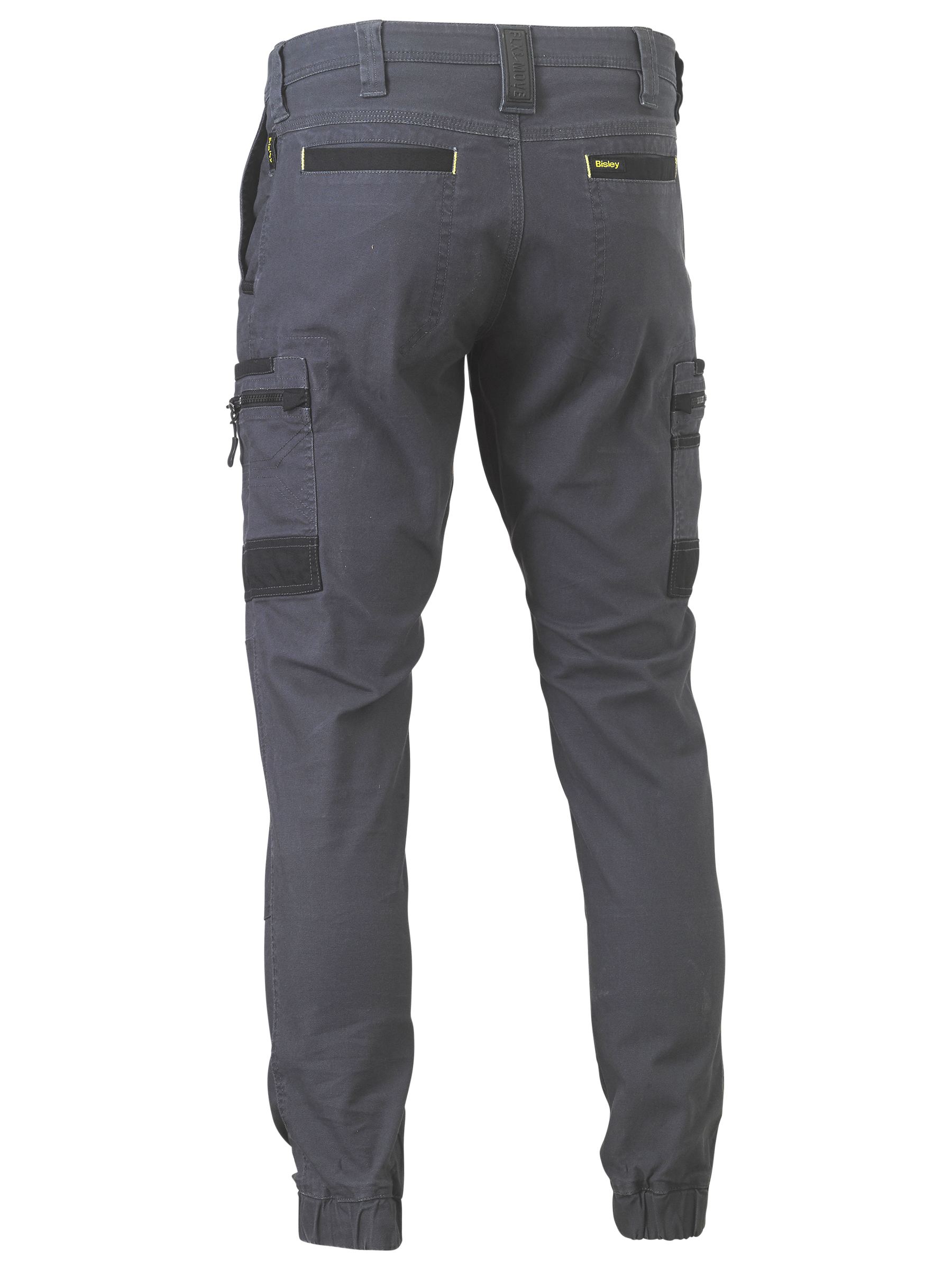 Flx and Move™ modern fit stretch cargo cuffed pants - BPC6334 - Bisley ...