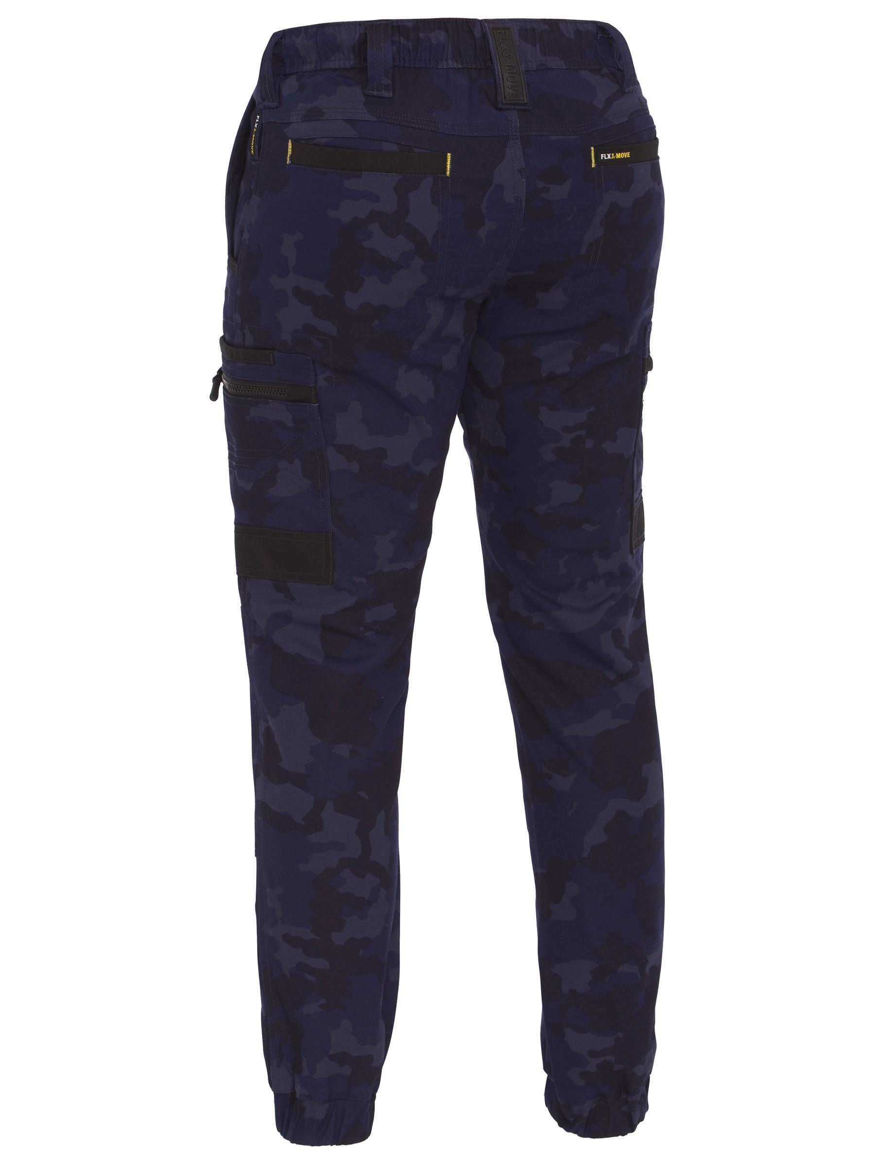 Flx & Move™ stretch camo cargo pants BPC6337 Bisley Workwear