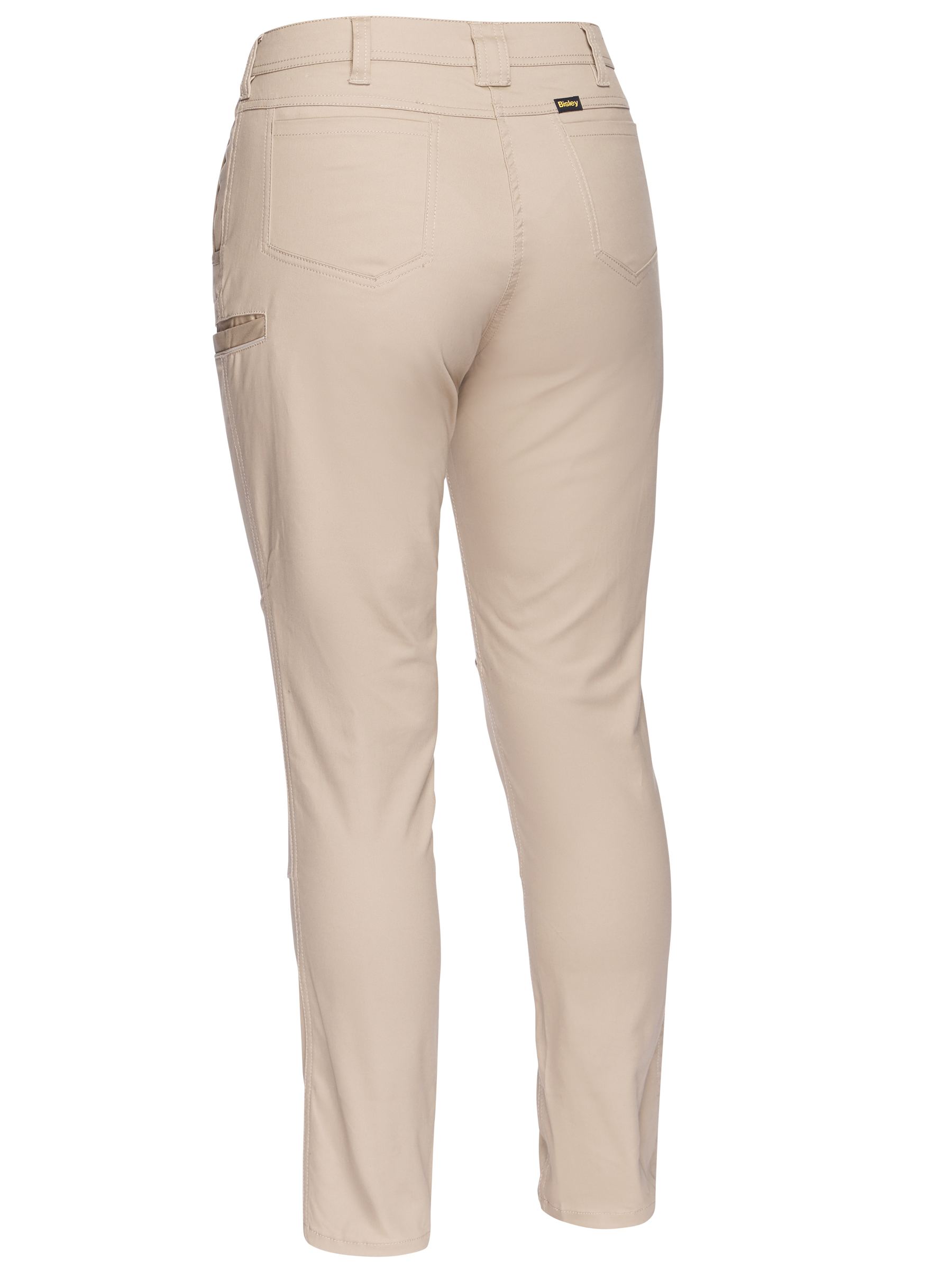 Women's mid-rise stretch cotton pants - BPL6015 - Bisley Workwear